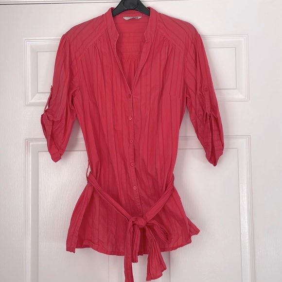 Pretty Coral cover up shirt - Picture 8 of 8